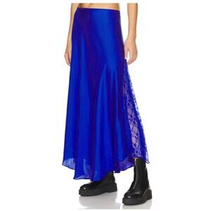 Intimately Free People Make You Mine Half Slip in Mazarine Size Small